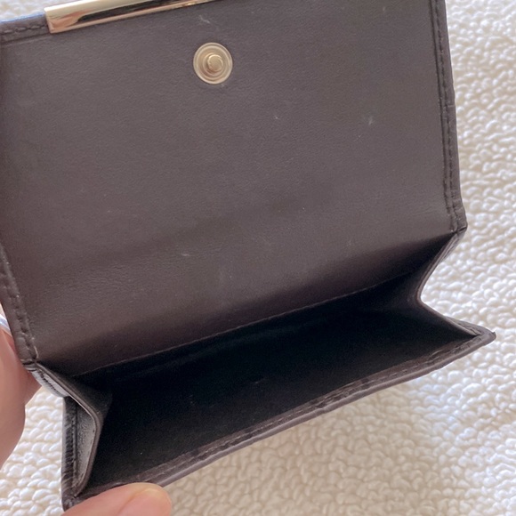 🤎 GUCCI Women’s Medium Leather Wallet Dark Brown - Picture 7 of 13